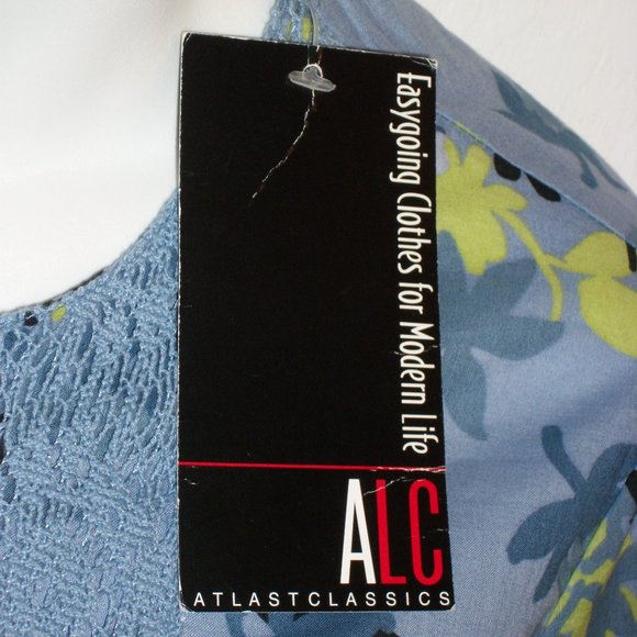 ❄️HP❄️ALC AT LAST CLASSICS Peasant Top Floral NWT - Picture 2 of 8